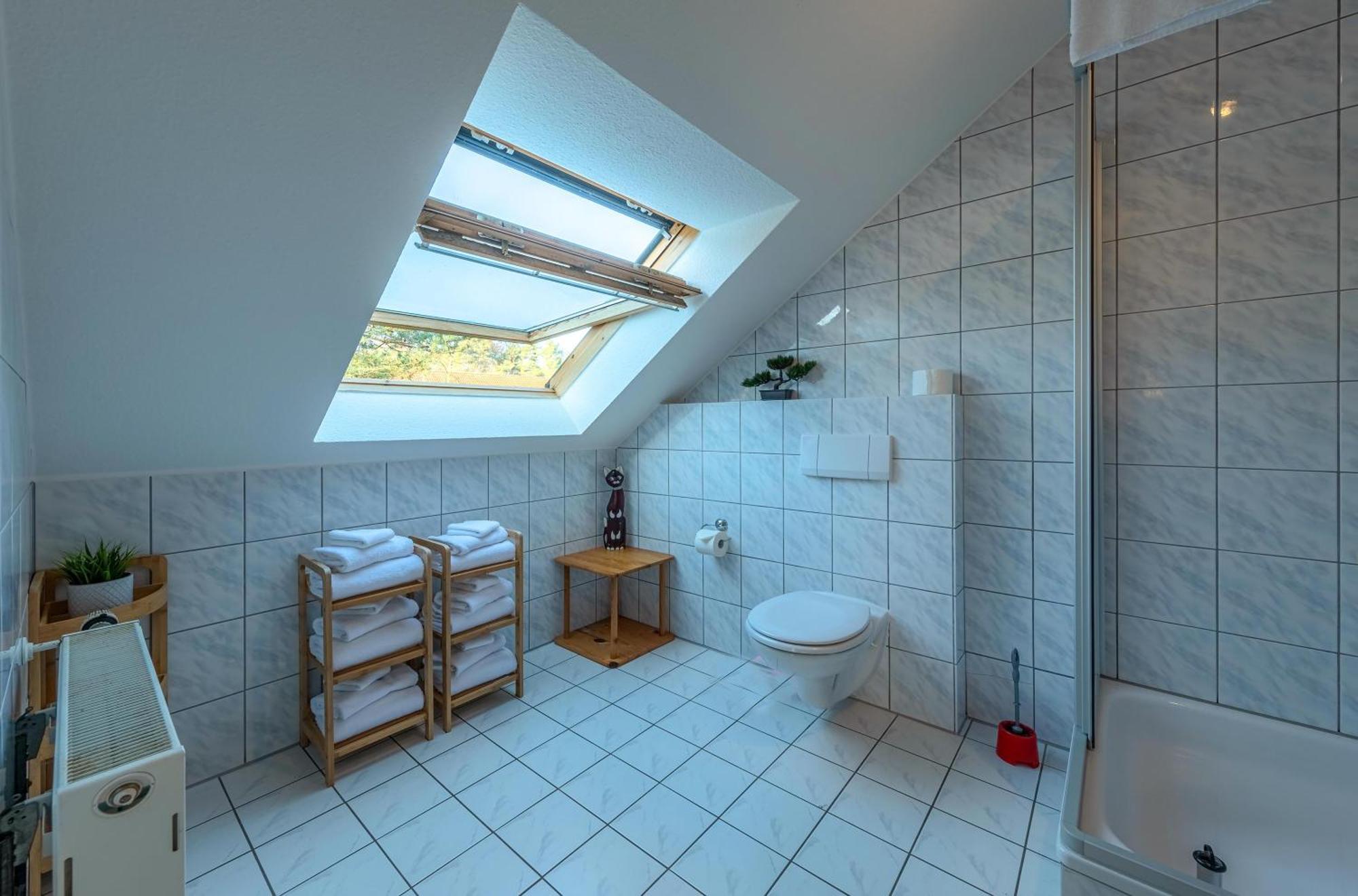 Ferienhaus Schwanensee Fuenfseen Esterno foto