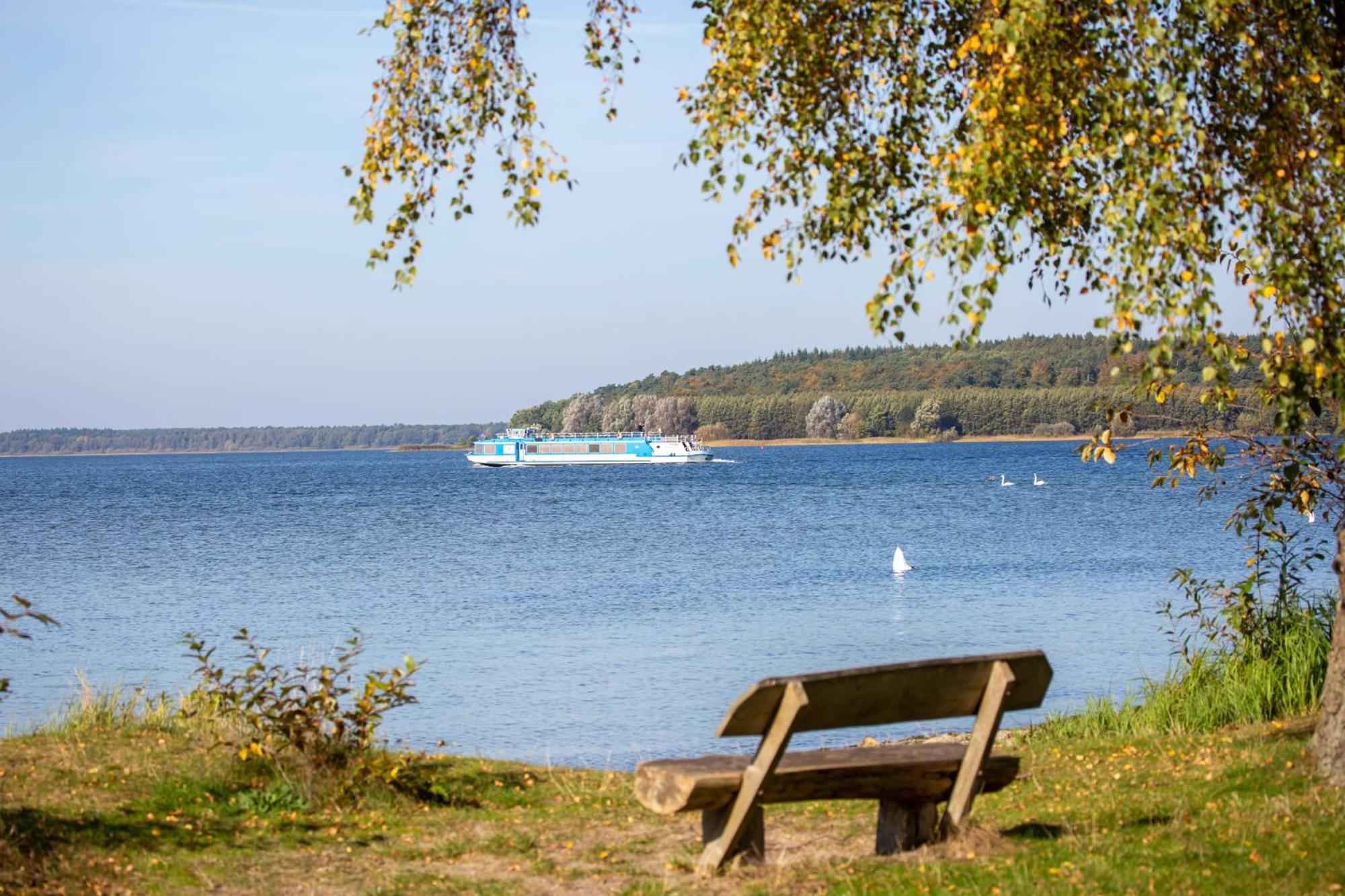 Ferienhaus Schwanensee Fuenfseen Esterno foto